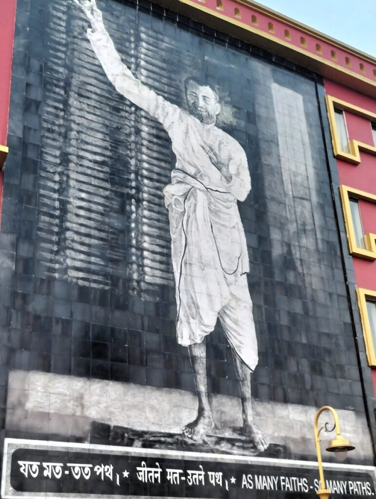 Ramkrishna Paramhans portrait at Belur Math, Bengal